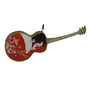 Elvis Presley Guitar Christmas Ornament Kurt Adler 310552 Holiday Decor